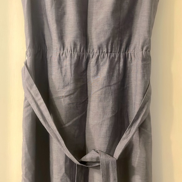 Ann Taylor Ruffle Sheath Dress with Belt - Picture 9 of 13